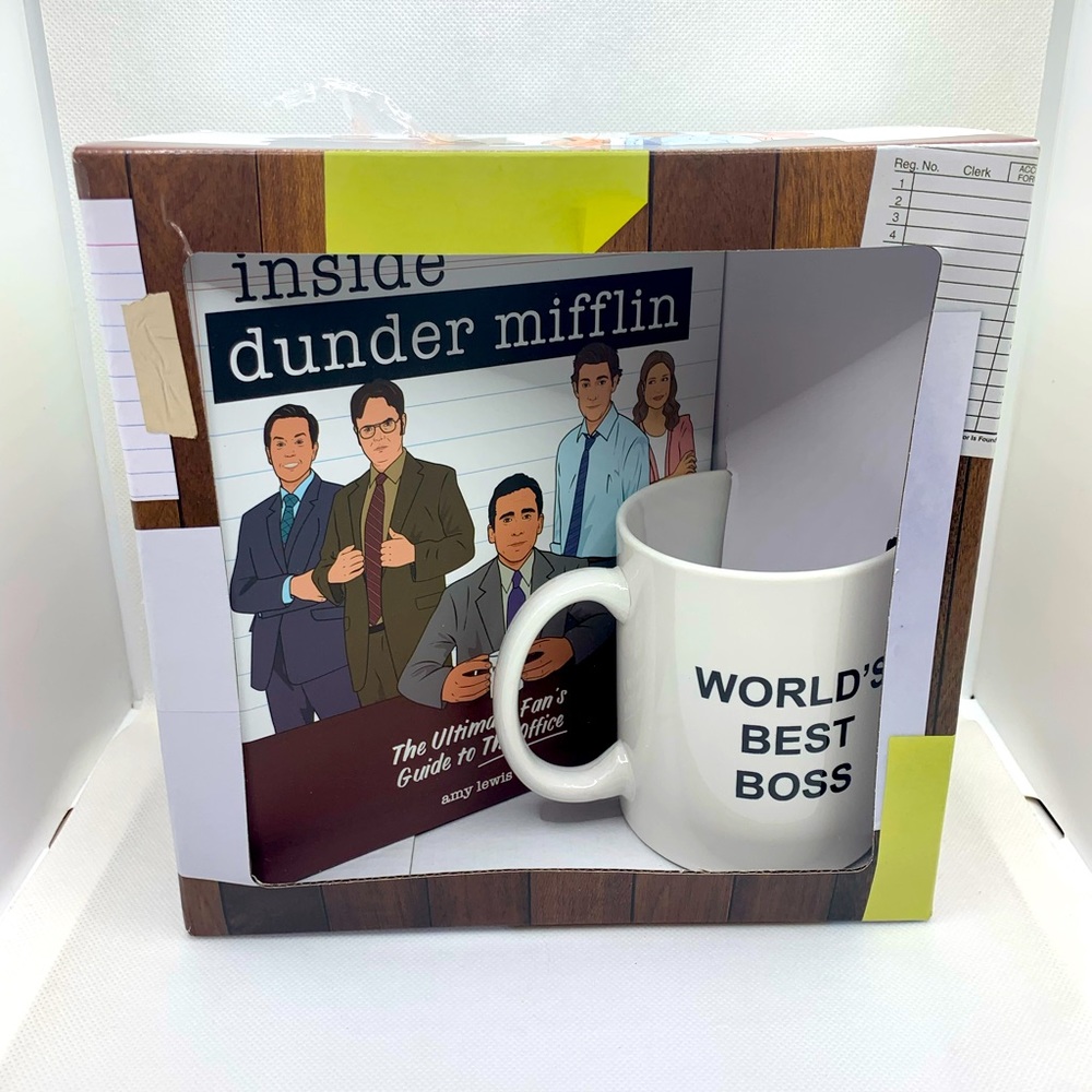The Office | Dunder Mifflin Book & Mug Gift Set